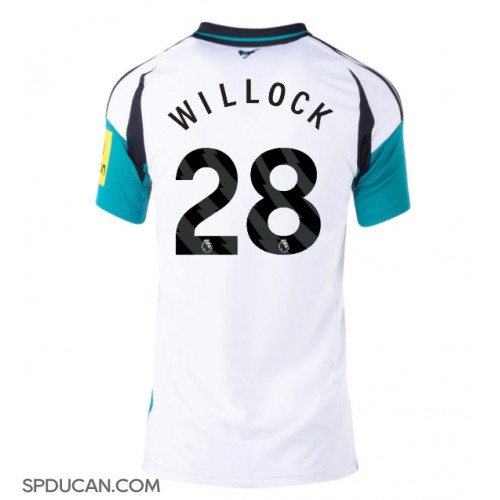 Zenski Nogometni Dres Newcastle United Joe Willock #28 Gostujuci 2024-25 Kratak Rukav